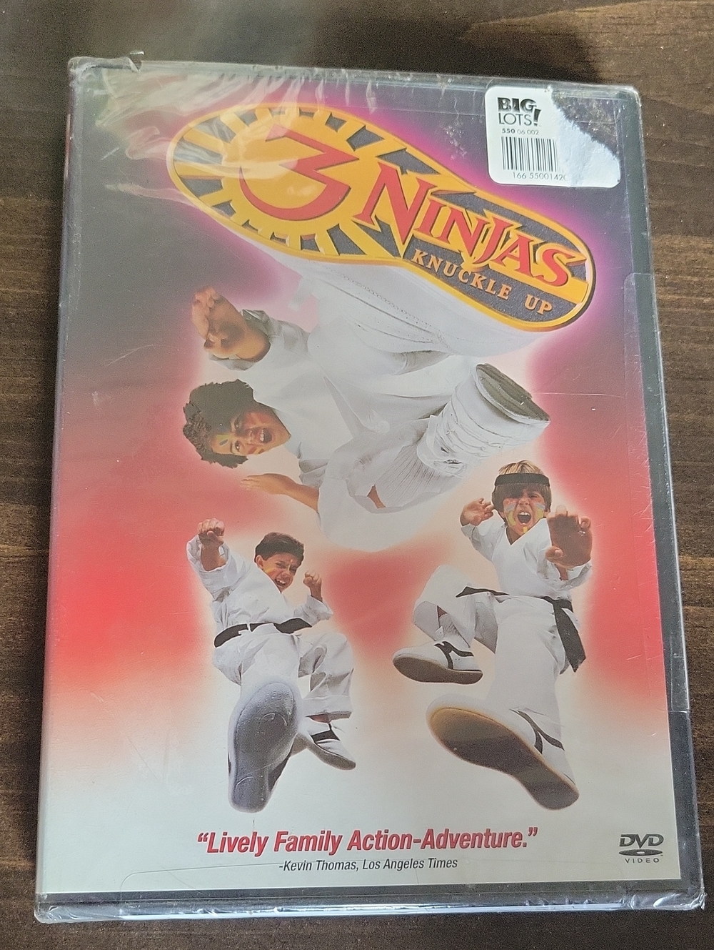 Ninja 3: Knuckle Up DVD — White & Red Cover Artwork